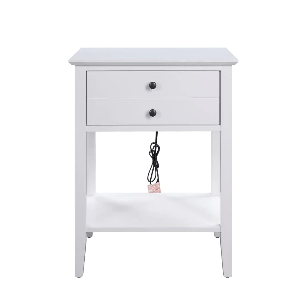 Grardor White Accent Table Model 97744 By ACME Furniture