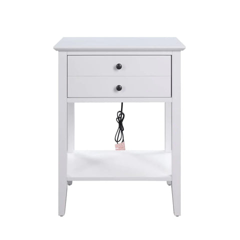 Grardor White Accent Table Model 97744 By ACME Furniture