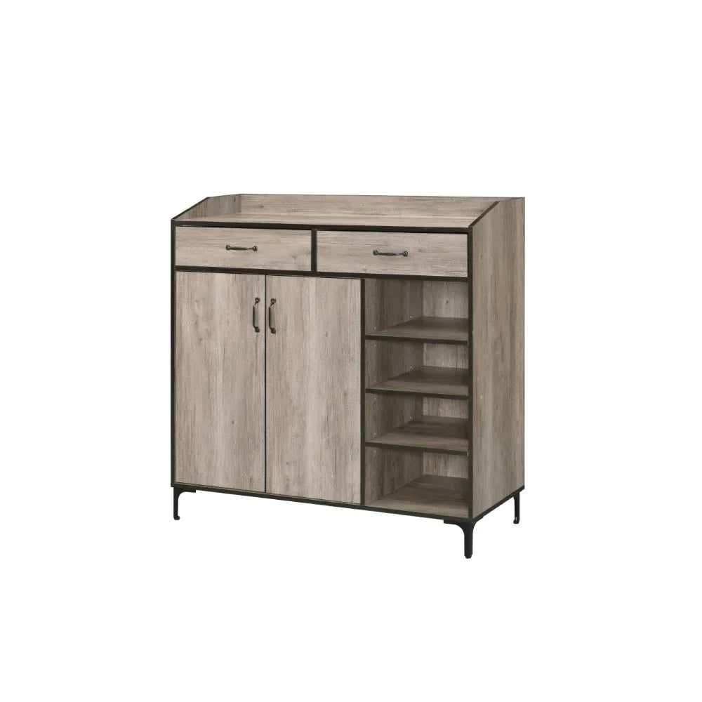 Pavati Rustic Gray Oak Cabinet Model 97783 By ACME Furniture