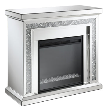Coaster Lorelai Rectangular Freestanding Fireplace Mirror Model 991047