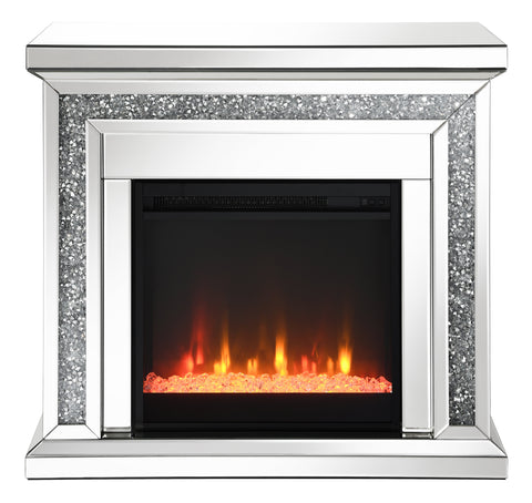 Coaster Lorelai Rectangular Freestanding Fireplace Mirror Model 991047