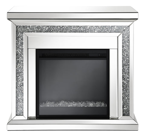 Coaster Lorelai Rectangular Freestanding Fireplace Mirror Model 991047