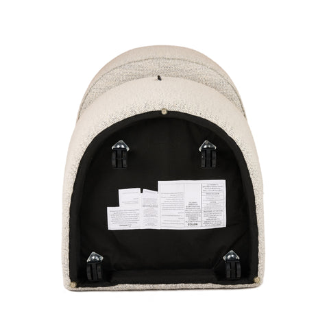 Modrest Angie Modern Beige Fabric Dining Chair Model VGKK-KFY1230-BEI-CH