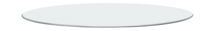Coaster Round Glass Top Clear Model CB48RD-6