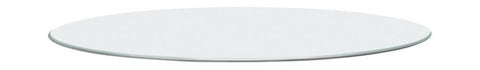 Coaster Round Glass Top Clear Model CB48RD-6