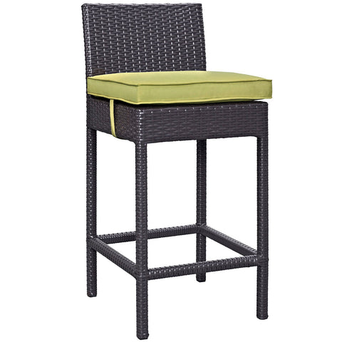 Convene Outdoor Patio Fabric Bar Stool Modway Model: eei-1006