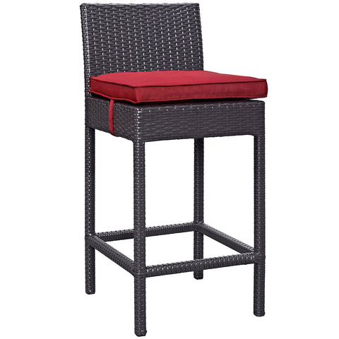Convene Outdoor Patio Fabric Bar Stool Modway Model: eei-1006