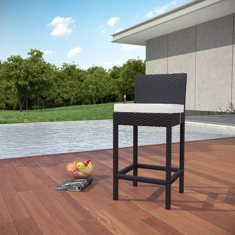 Convene Outdoor Patio Fabric Bar Stool Modway Model: eei-1006