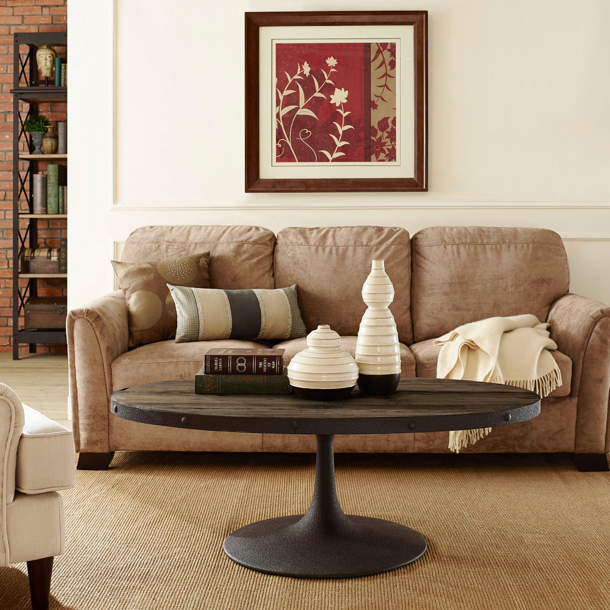 Drive Wood Top Coffee Table Modway Model: eei-1204