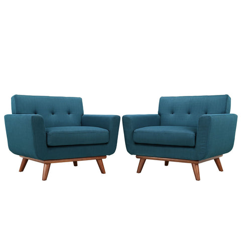 Engage Armchair Wood Set of 2 Modway Model: eei-1284