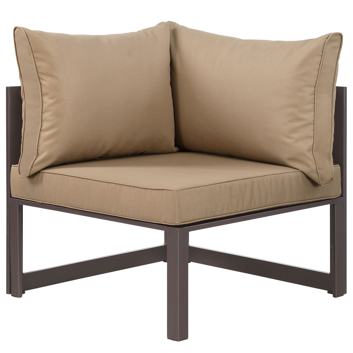 Fortuna Corner Outdoor Patio Armchair Modway Model: eei-1518