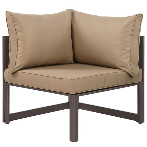 Fortuna Corner Outdoor Patio Armchair Modway Model: eei-1518