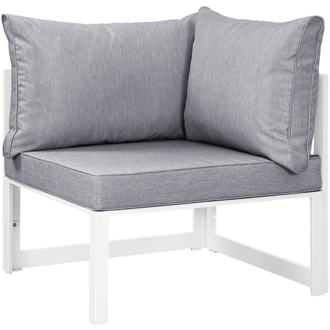 Fortuna Corner Outdoor Patio Armchair Modway Model: eei-1518