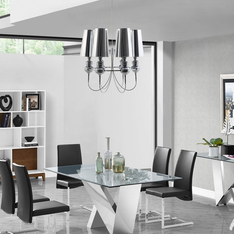 Tapestry Stainless Steel Chandelier Modway Model: eei-1555