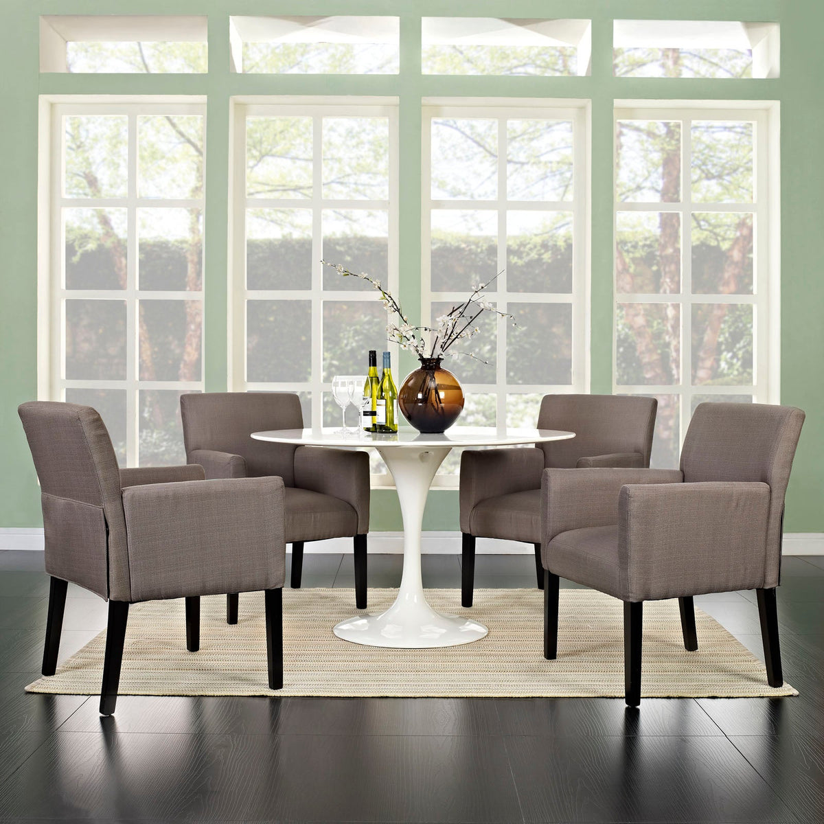 Chloe Armchair Set of 4 Modway Model: eei-1679