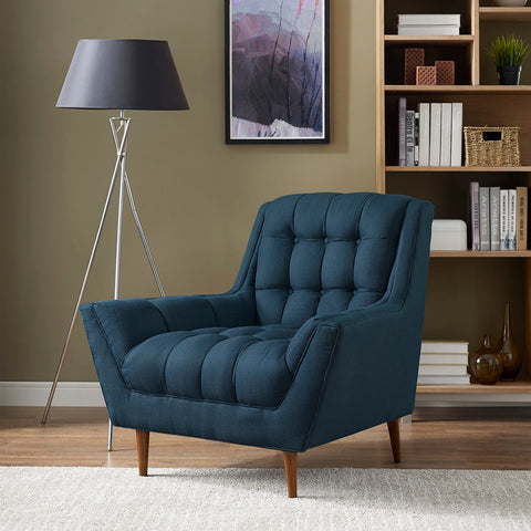 Response Upholstered Fabric Armchair Modway Model: eei-1786