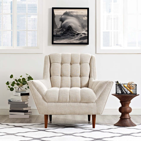 Response Upholstered Fabric Armchair Modway Model: eei-1786