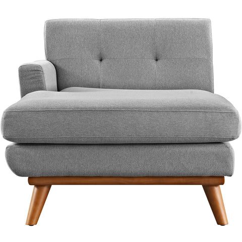 Engage Left-Facing Upholstered Fabric Chaise Modway Model: eei-1793
