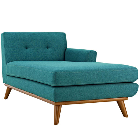 Engage Right-Facing Upholstered Fabric Chaise Modway Model: eei-1794