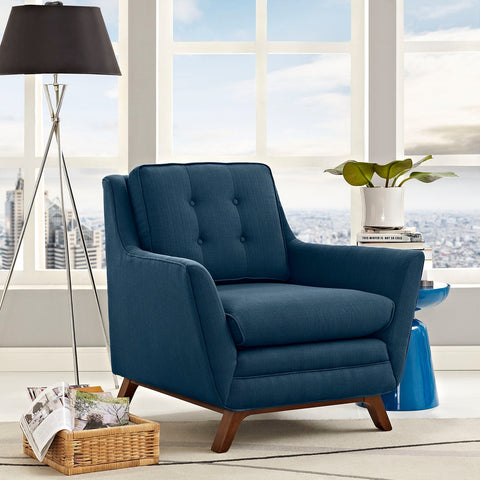 Beguile Upholstered Fabric Armchair Modway Model: eei-1798