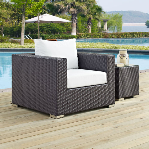 Convene Outdoor Patio Armchair Modway Model: eei-1906