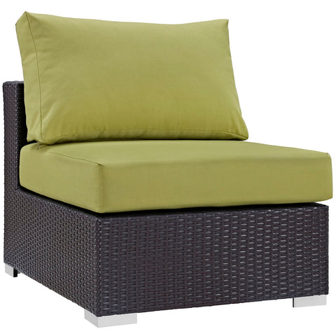 Convene Outdoor Patio Armless Modway Model: eei-1910