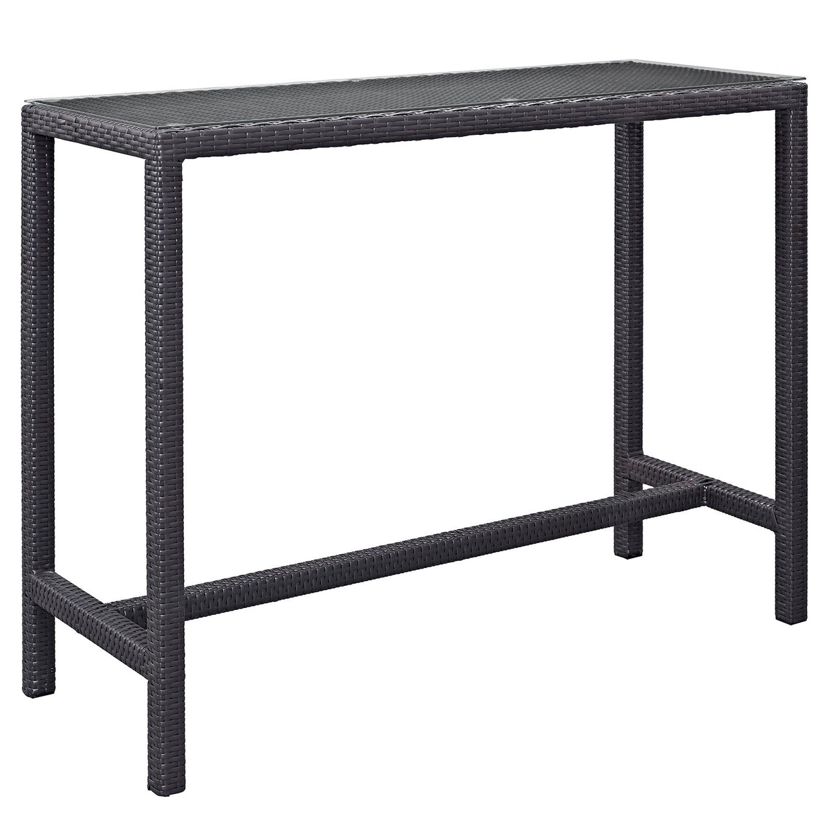 Convene Large Outdoor Patio Bar Table Modway Model: eei-1954