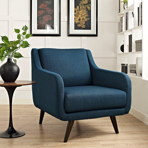 Verve Upholstered Fabric Armchair Modway Model: eei-2128