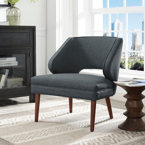 Dock Upholstered Fabric Armchair Modway Model: eei-2149