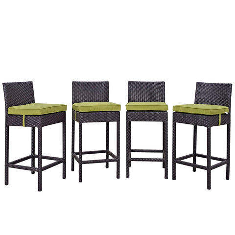 Convene 4 Piece Outdoor Patio Pub Set Modway Model: eei-2218