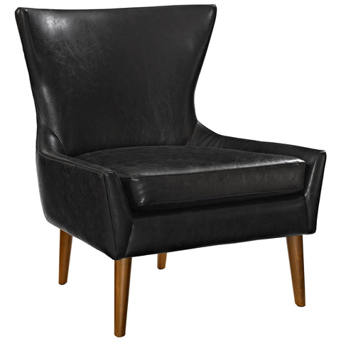 Keen Upholstered Vinyl Armchair Modway Model: eei-2458