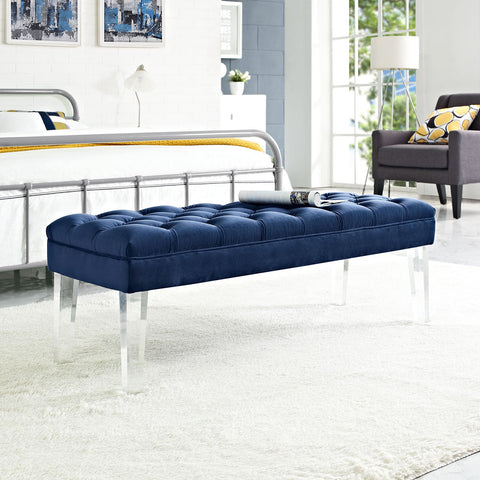 Valet Performance Velvet Bench Modway Model: eei-2460