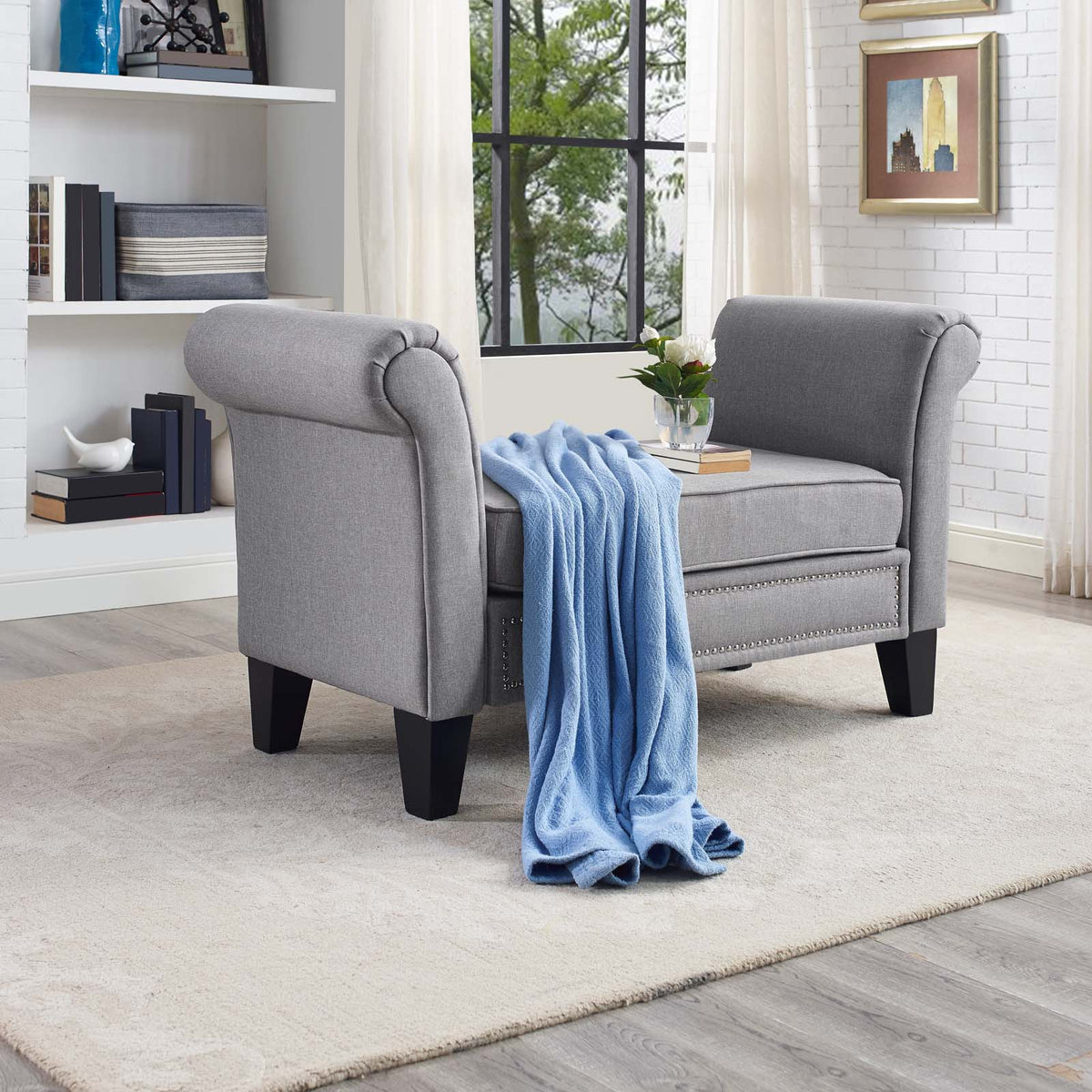 Rendezvous Bench Modway Model: eei-2548