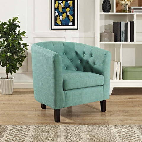 Prospect Upholstered Fabric Armchair Modway Model: eei-2551