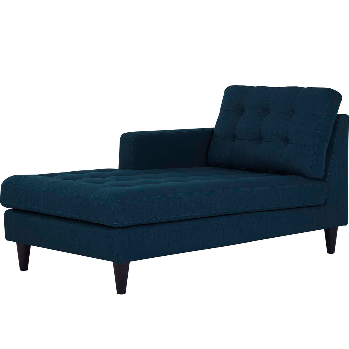 Empress Left-Arm Upholstered Fabric Chaise Modway Model: eei-2596