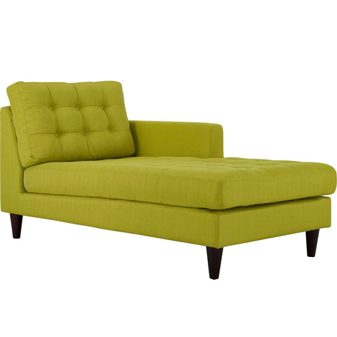 Empress Right-Arm Upholstered Fabric Chaise Modway Model: eei-2597