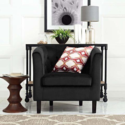 Prospect Performance Velvet Armchair Modway Model: eei-2613