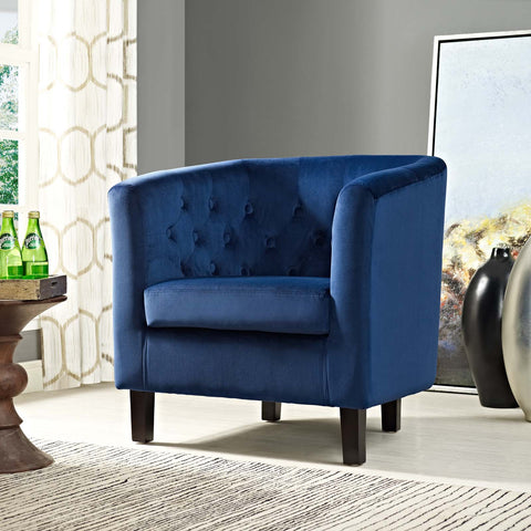 Prospect Performance Velvet Armchair Modway Model: eei-2613