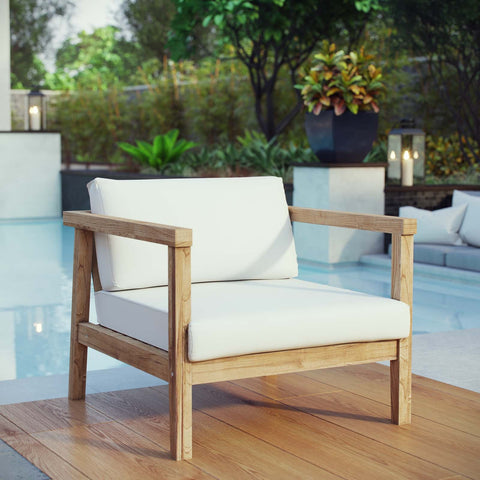 Bayport Outdoor Patio Teak Armchair Modway Model: eei-2695