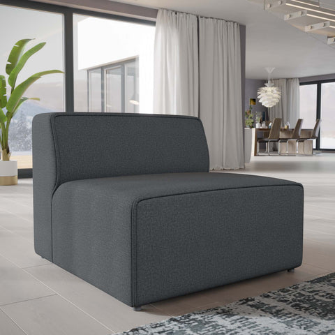 Mingle Fabric Armless Modway Model: eei-2724