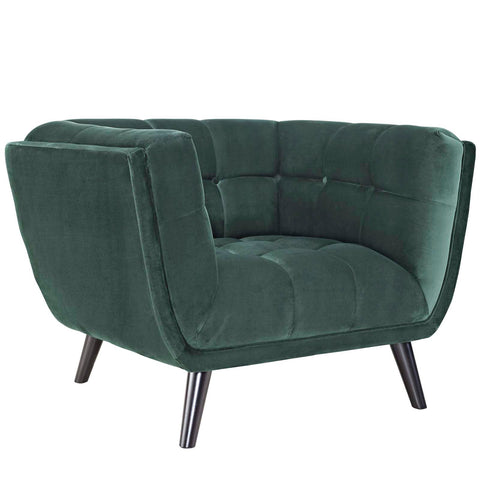 Bestow Performance Velvet Armchair Modway Model: eei-2733