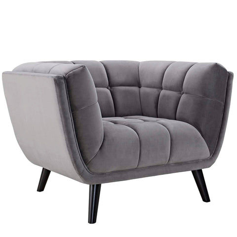 Bestow Performance Velvet Armchair Modway Model: eei-2733