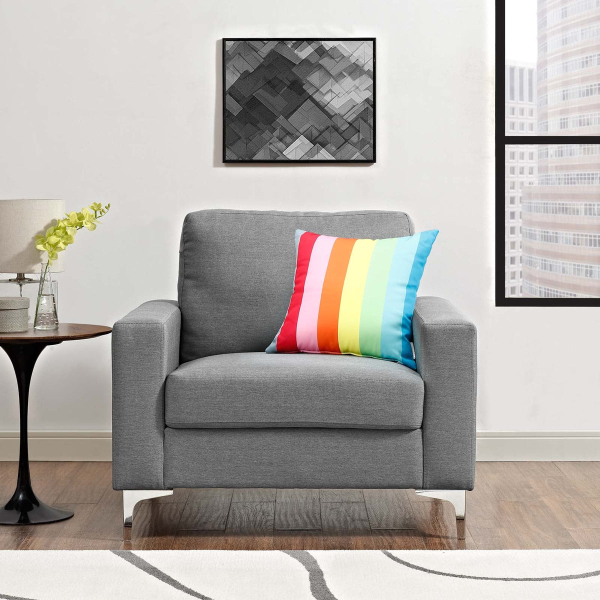 Allure Upholstered Armchair Modway Model: eei-2776