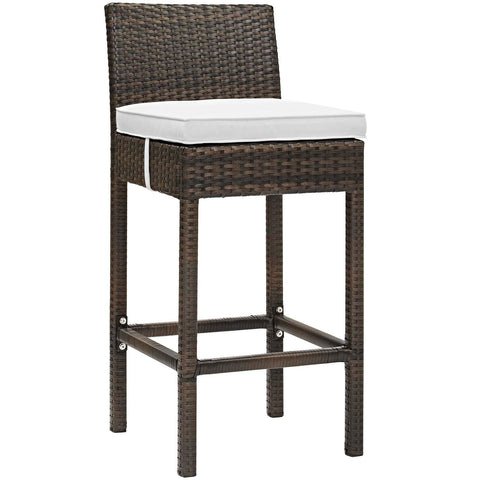 Conduit Outdoor Patio Wicker Rattan Bar Stool Modway Model: eei-2799