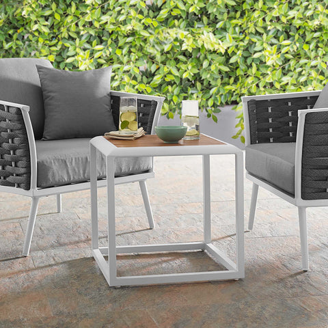 Stance Outdoor Patio Aluminum Side Table Modway Model: eei-3022