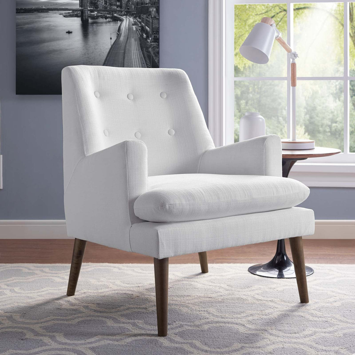 Leisure Upholstered Lounge Chair Modway Model: eei-3048