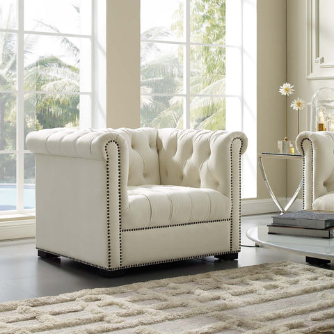 Heritage Performance Velvet Armchair Modway Model: eei-3065