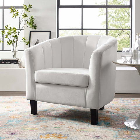 Prospect Channel Tufted Performance Velvet Armchair Modway Model: eei-3188