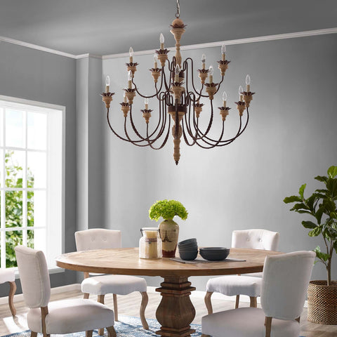 Nobility Pendant Light Ceiling Candelabra Chandelier Modway Model: eei-3277