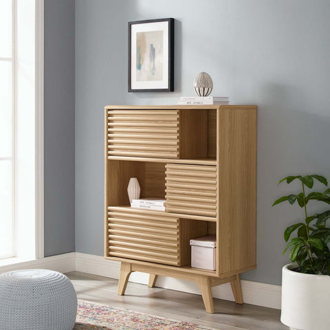 Render Three-Tier Display Storage Cabinet Stand Modway Model: eei-3343